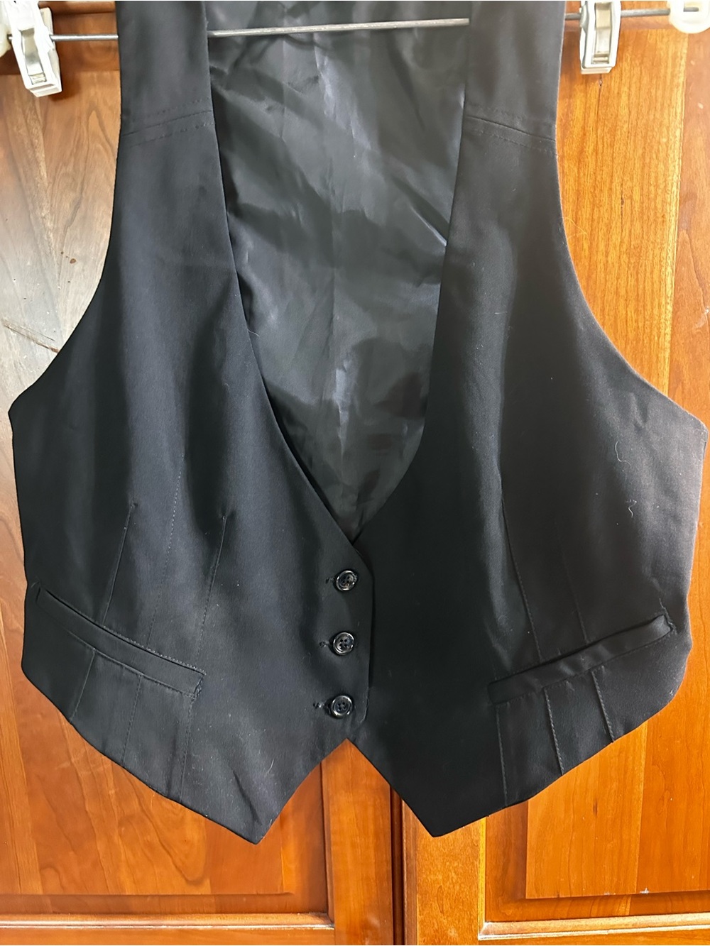 Tailored Vest classic black